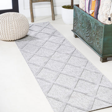 Salines Diamond Trellis Indoor/outdoor Area Rug